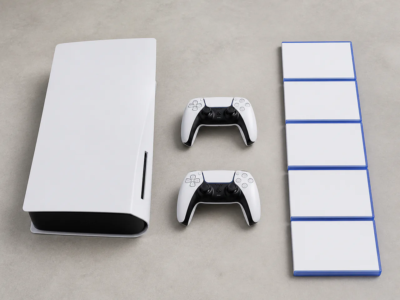 PlayStation 5 with 2 Controllers, image 4 sur 5